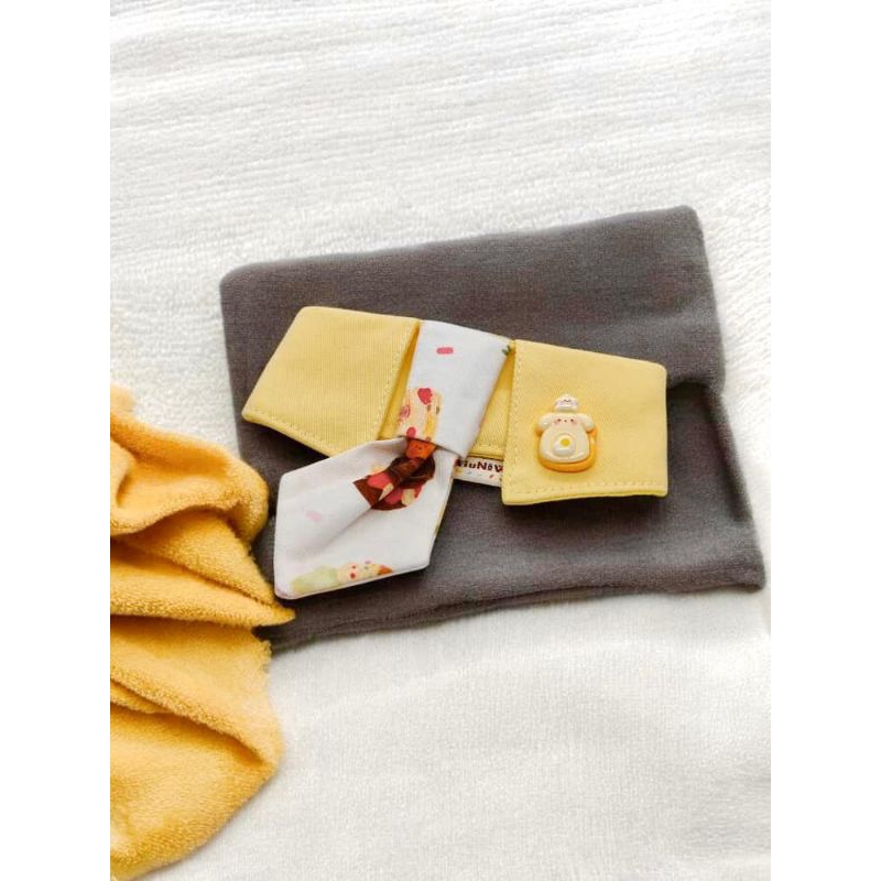 Miuniwoo Yellow Butter Tie Dasi Kucing Comel / Leher Pet Fashion