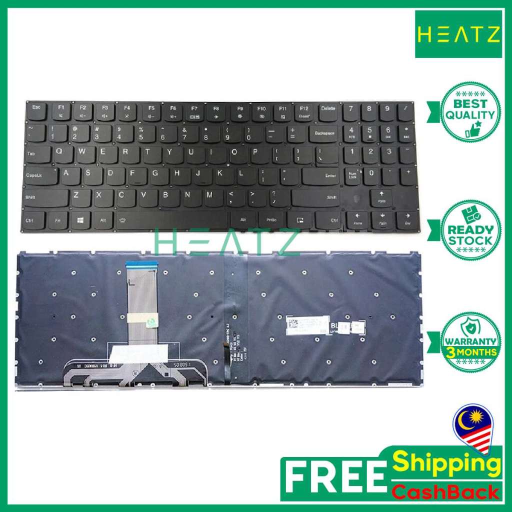 Lenovo Legion Y520-15IKB Y520-15IKN Y520-15IKBA Y520-15IKBM Y520-15IKBN Series แป้นพิมพ์ทดแทนแล็ปท็อ
