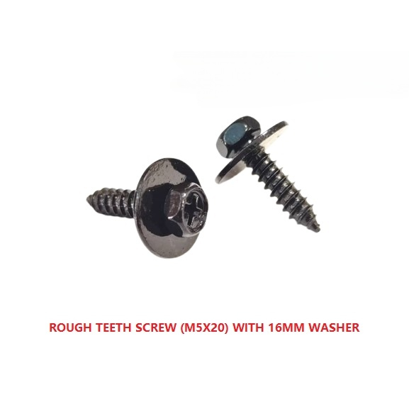 ROUGH TEETH SCREW (M5X20) พร้อมเครื่องซักผ้า 16 มม