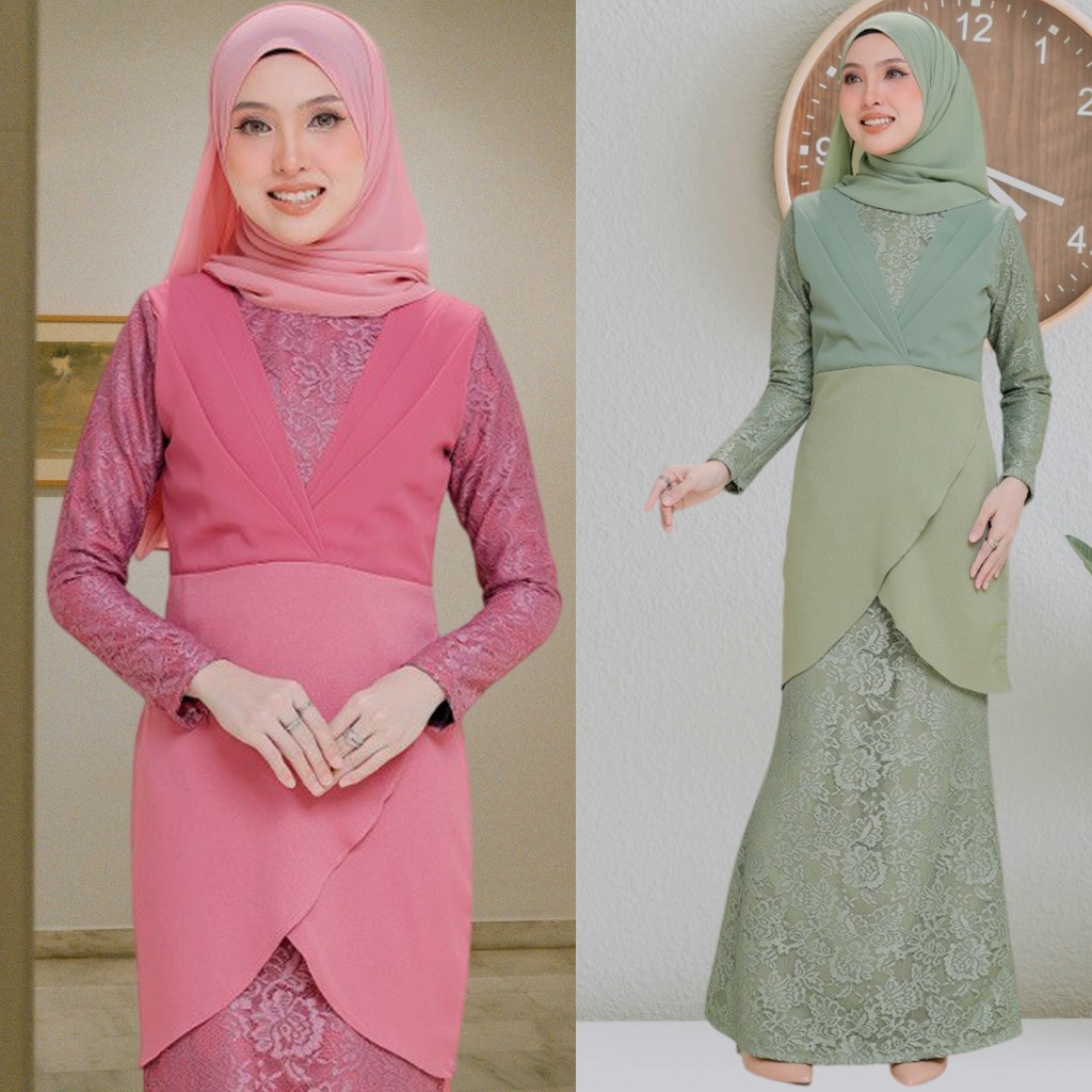 Aneesa baju Kurung Raya 2025 Exclusive By Fazallina Collection