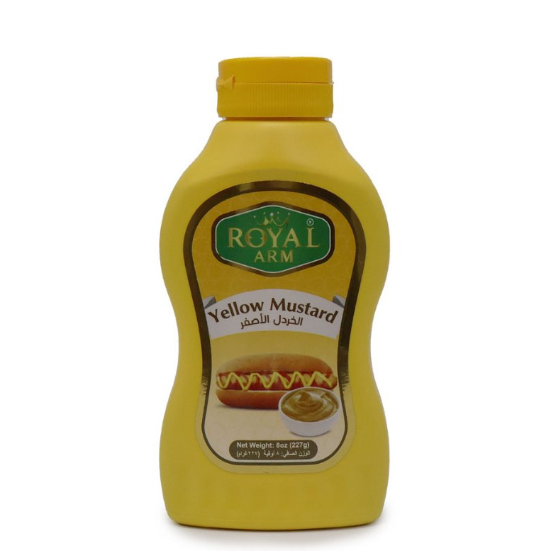 ROYAL ARM Yellow Mustard Sauce 227g