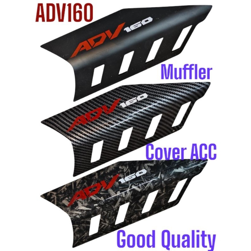 ADV160 ฝาครอบ MUFFLER ACC EXHAUST ฝาครอบ ACC HONDA ADV160 ADV 160 MUFFLER EXHAUST PROCTOR ACC คุณภาพ