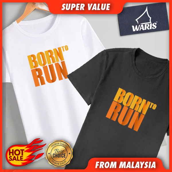 HOT Born To Run 01 เสื้อยืดเด็กและผู้ใหญ่ - Cotton 100% QAM