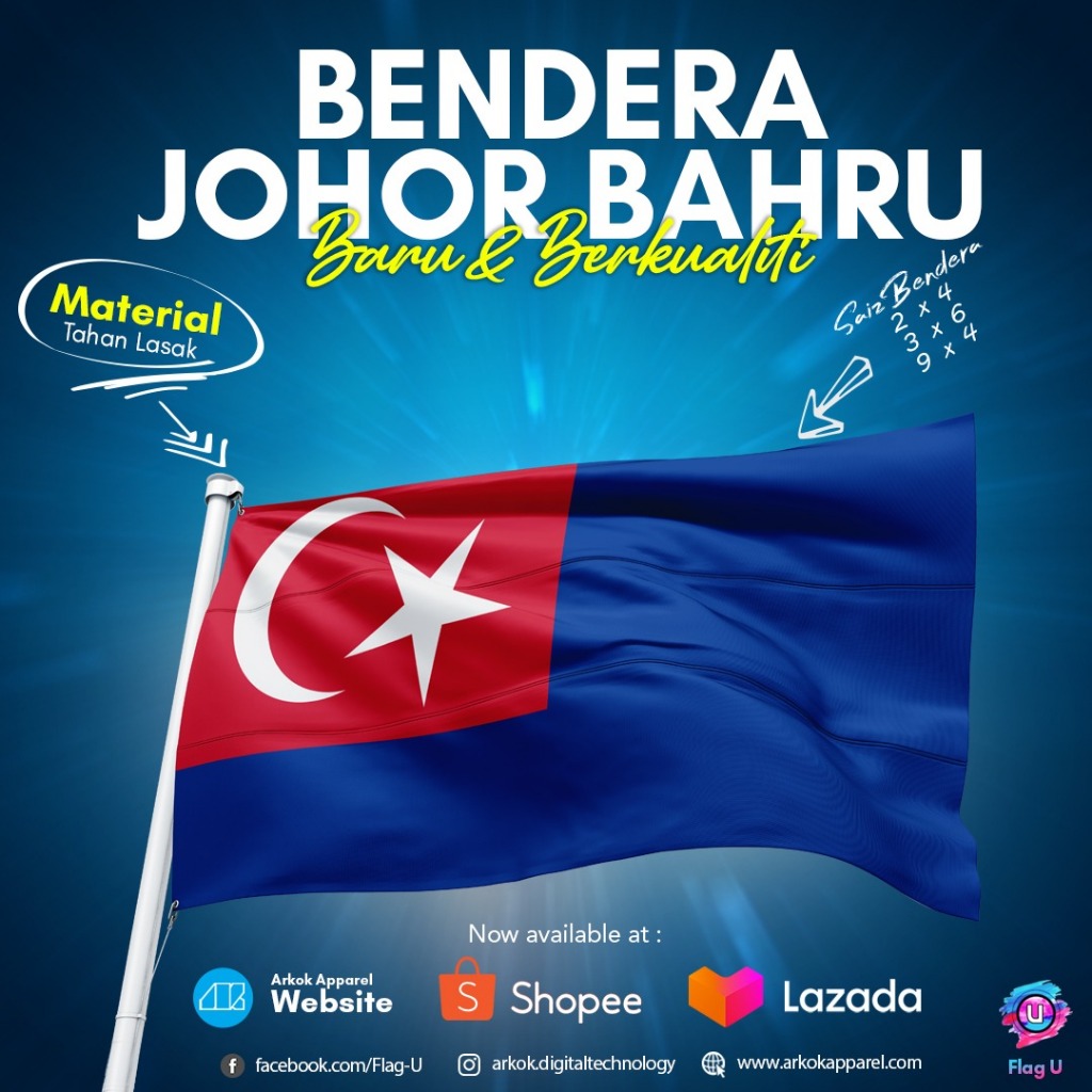 Bendera Johor คุณภาพดีที่สุด
