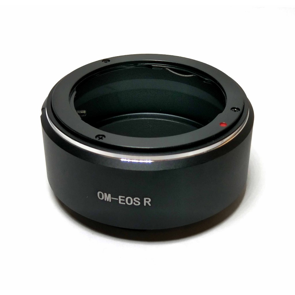 อะแดปเตอร์เมาท์เลนส์ OM-EOS R โฟกัสแบบแมนนวล Olympus OM 4/3 เลนส์เมาท์ Canon EOS R series