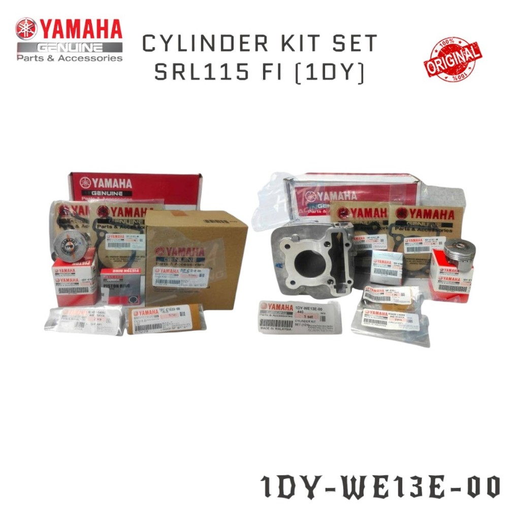 YAMAHA SRL115 FI BLOCK ASSY 1DY-WE13E-00 CYLINDER BLOCK SET BLOCK ชุด PISTON & RING SET