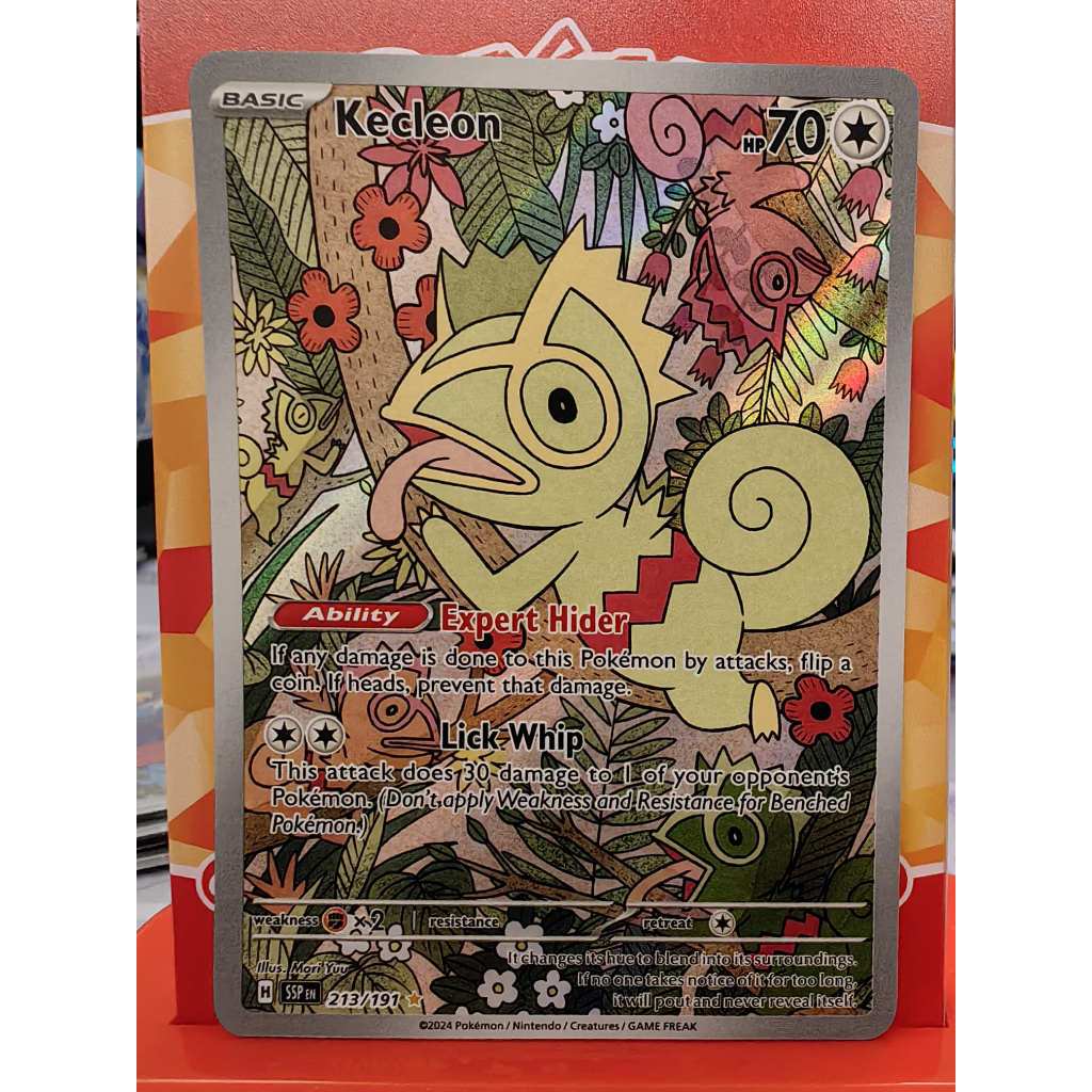 Kecleon - 213/191 - ภาพประกอบ SV08: Surging Sparks (SV08)