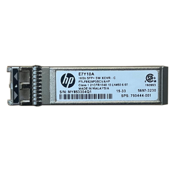 โมดูลรับส่งสัญญาณ HPE 16Gb Fibre Channel Short Wave SFP+ (E7Y10A)