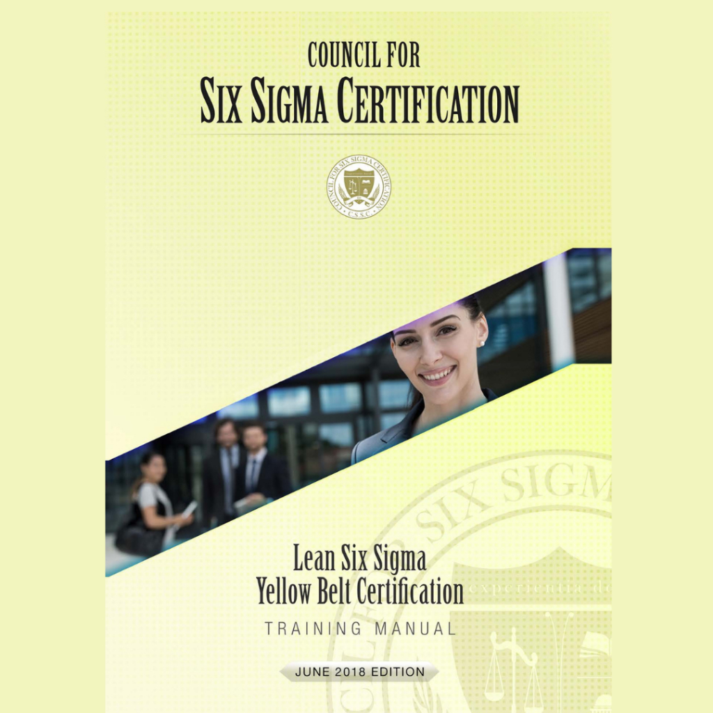 การรับรองเข็มขัด Lean Six Sigma Yellow