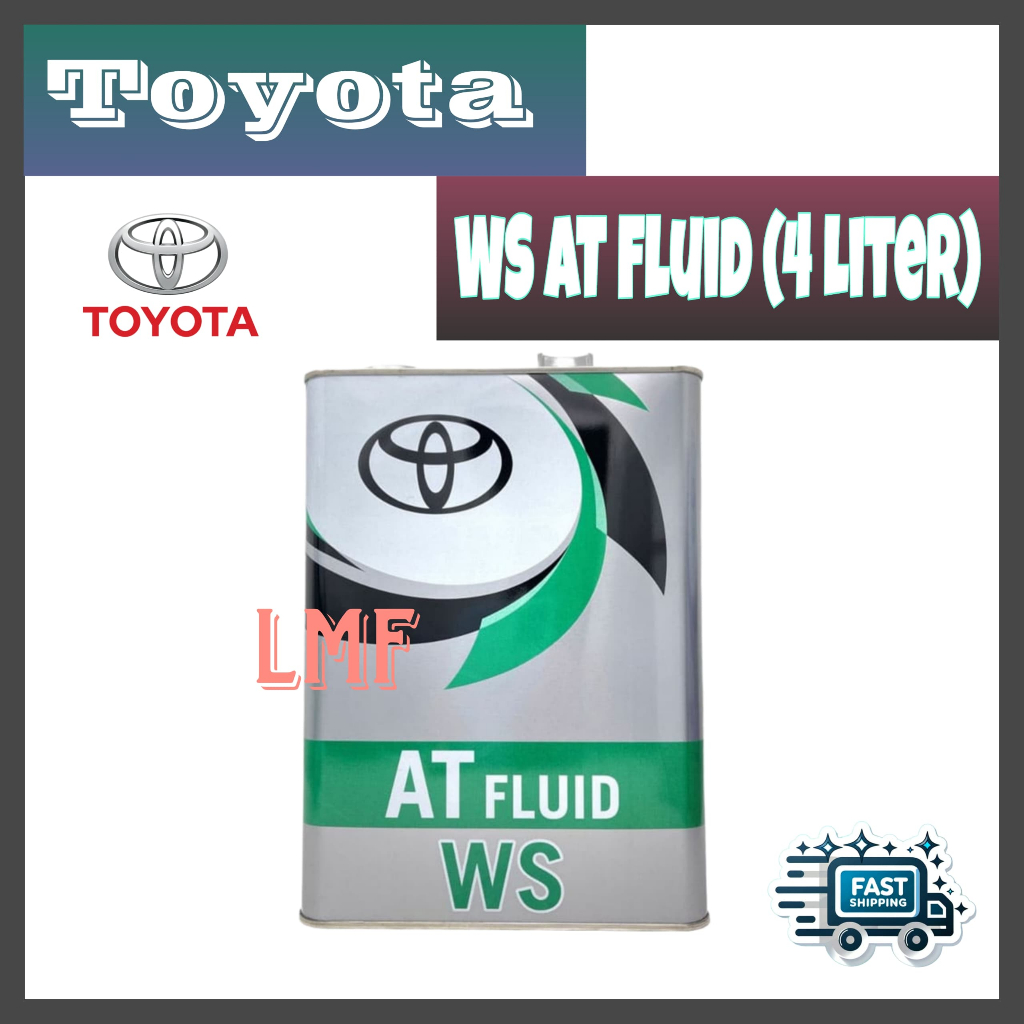 Toyota WS (4 ลิตร) AT WS Fluid Gear Oil - Toyota Vios, Altis, Camry, Alphard, Hilux, Harrier, Estima