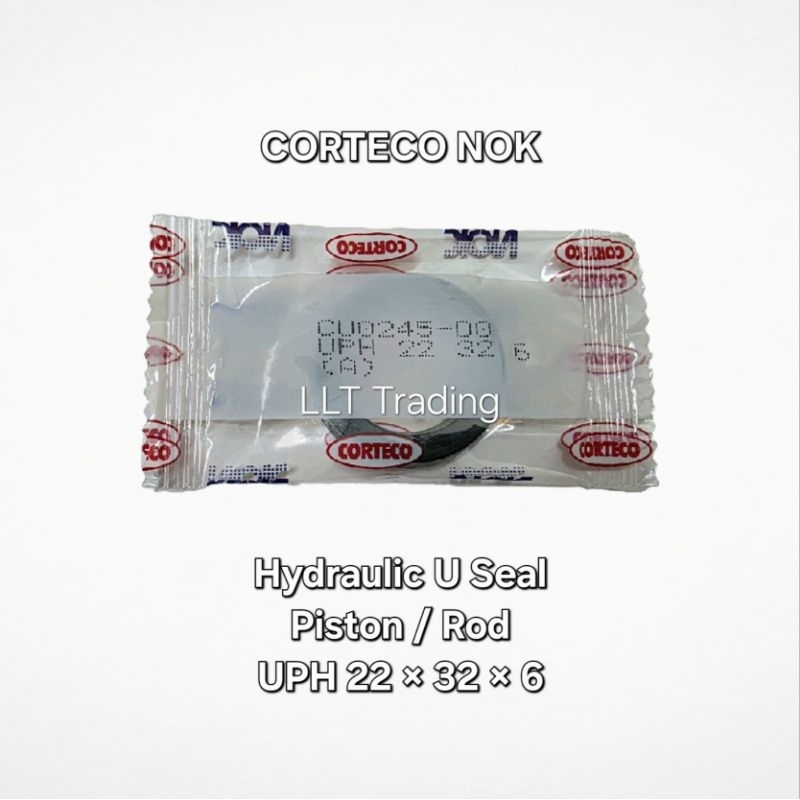 UPH 22x32x6 ลูกสูบซีล U ไฮดรอลิก/ก้านซีล NOK NBR CU0245-D0