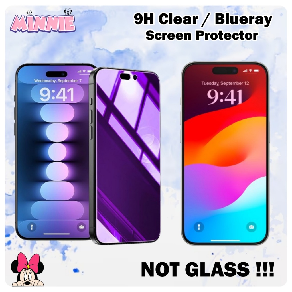 ฟิล์มกันรอยหน้าจอ Clear / Blueray Vivo Y300 Pro / Y200 / Y200e / Y200t / Y200 GT / Y100 5G 4G