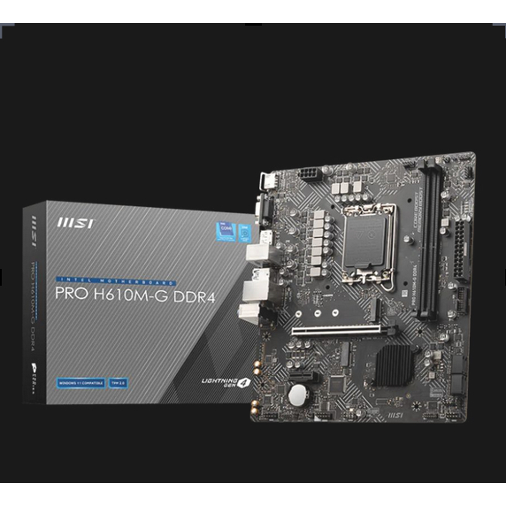 เมนบอร์ด MSI PRO H610M-G DDR-4