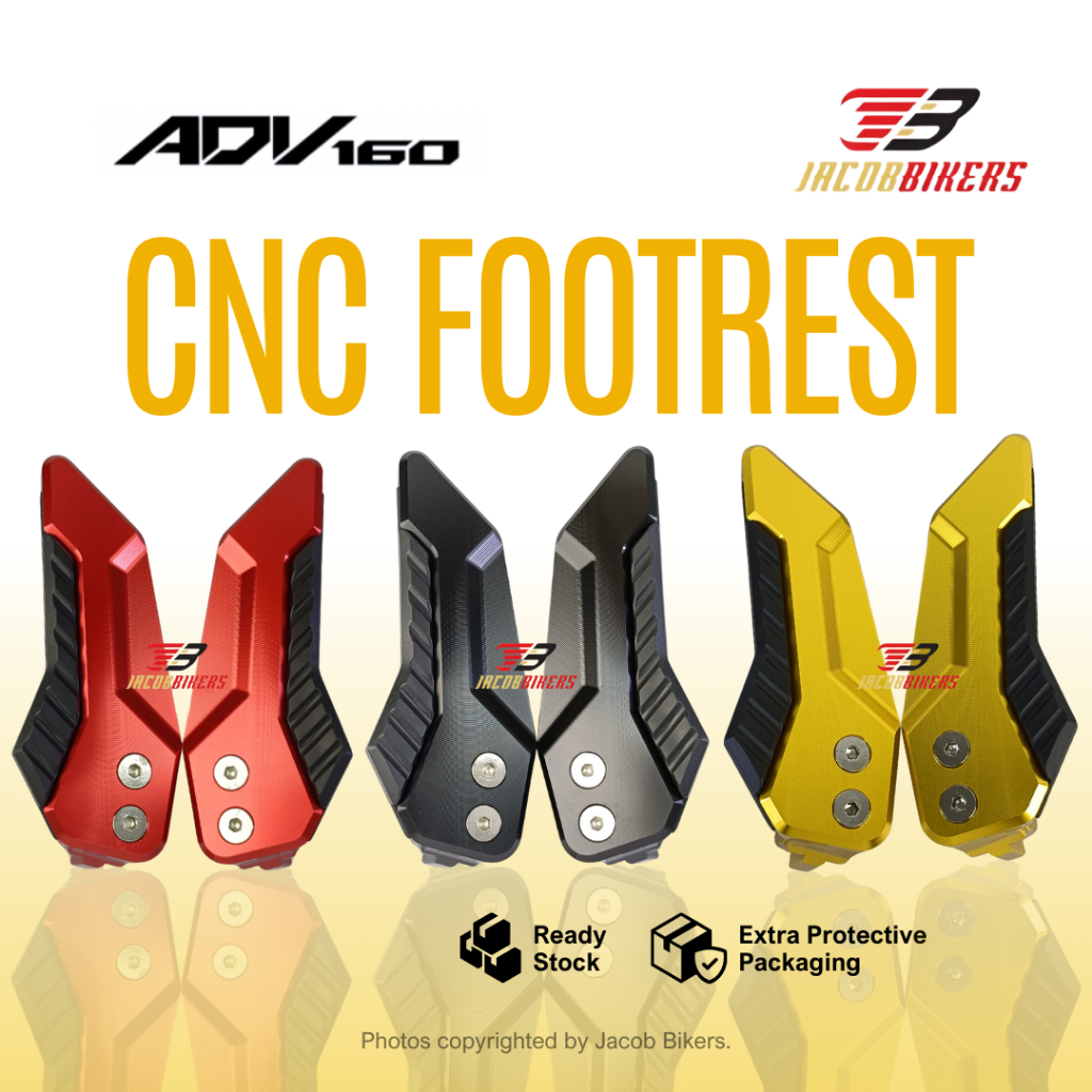 Honda ADV160 ADV 160 CNC Alloy Footrest พรมแผง Step Floor Boardest Bordes อุปกรณ์เสริม