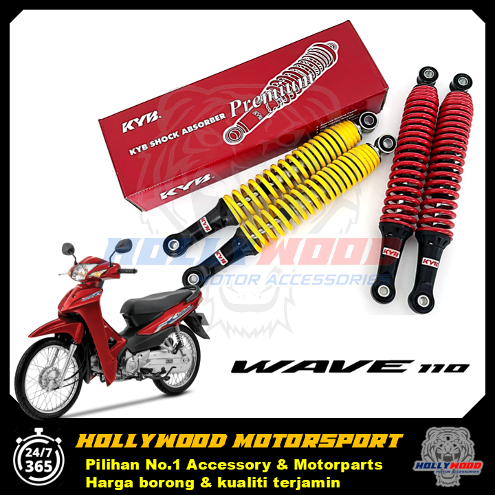 WAVE110 ABSORBER BELAKANG KYB KAYABA WORLD CLASS SHOCKS & SUSPENSION