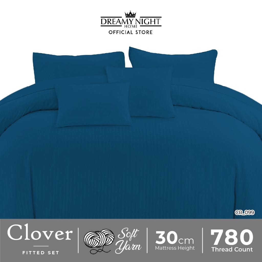 Dreamynight Home Clover 710 TC ชุดผ้าปูที่นอนไมโครไฟเบอร์ | 4 ชิ้น