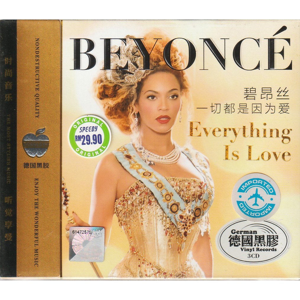 ซีดี BEYONCE : EVERYTHING IS LOVE [3CD] ซีดีนําเข้า