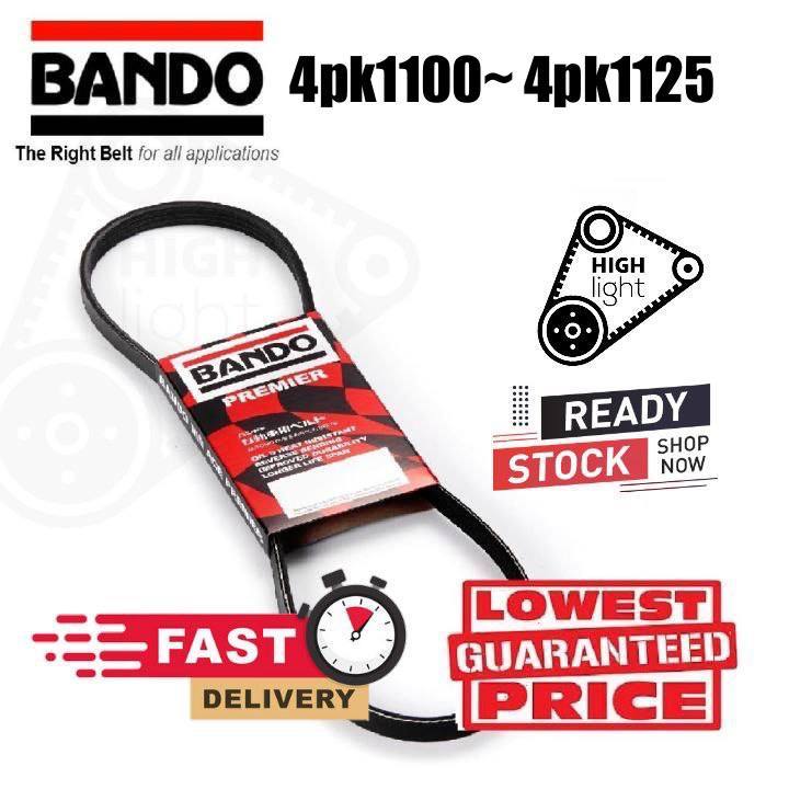 4PK 1100 1105 1110 1115 1120 1125 Bando Micro V เข็มขัดซี่โครงญี่ปุ่น 4PK1100 4PK1105 4PK1110 4PK111