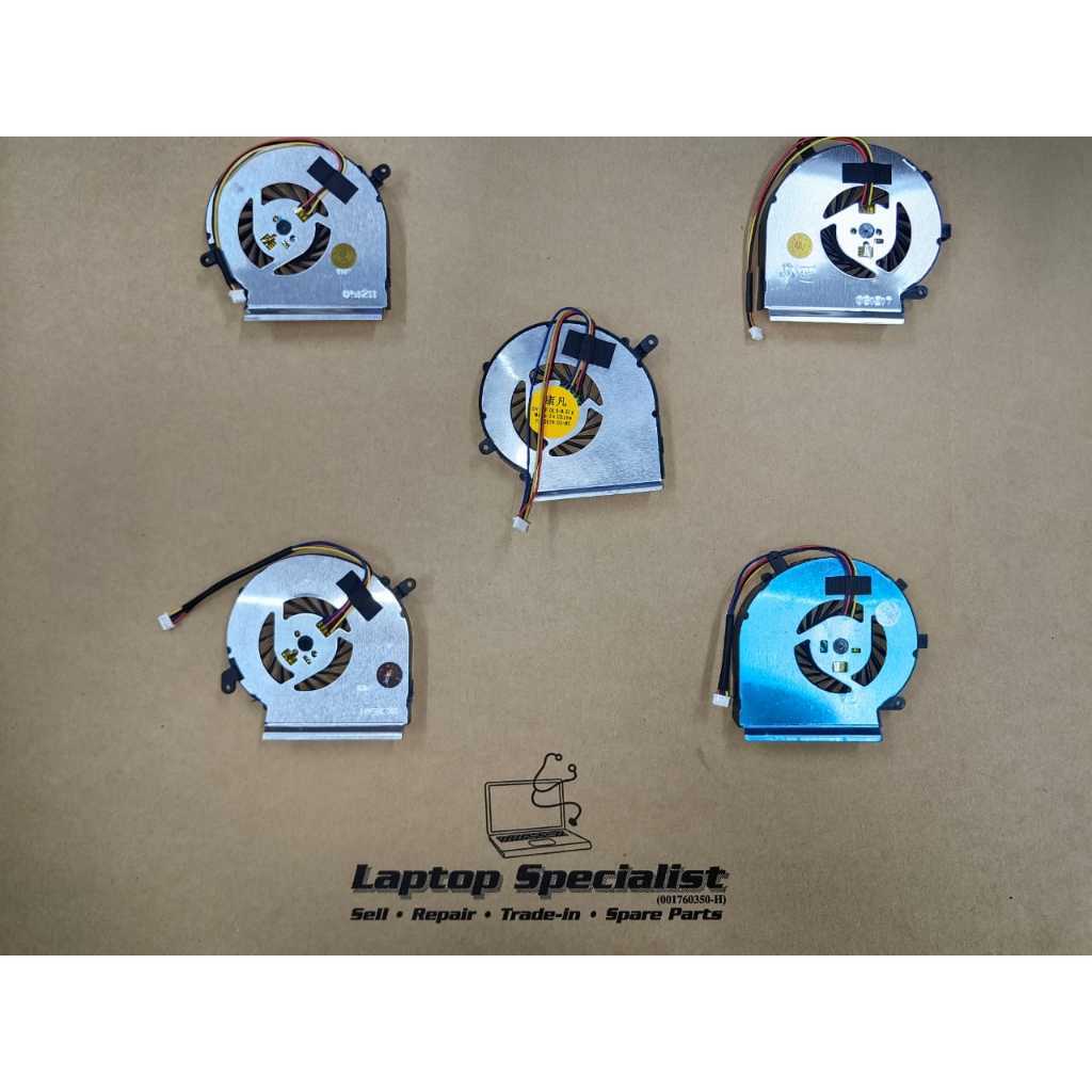 MSI MS-16J1 16J2 MS-16J5 GE62 GE62M GL62 CX62 GE72 GL72 GP62 GP62M GP72 GP72M PE60 PE70 GP62MVR พัดล