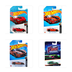 Hot Wheels Corvette C7 Z06 Convertible Series สําหรับคอลเลกชันและ