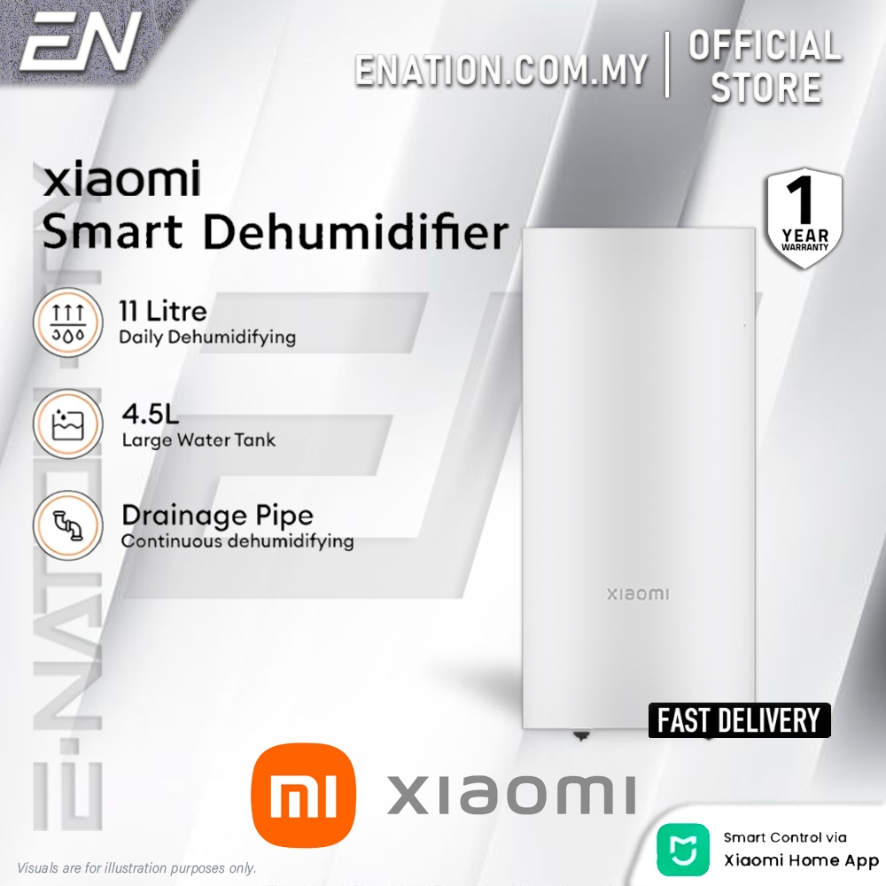 [MY SET] เครื่องลดความชื้นอัจฉริยะ Xiaomi 11L |เชื้อราและกําจัดความชื้น | การรับประกัน 米家智能除机
