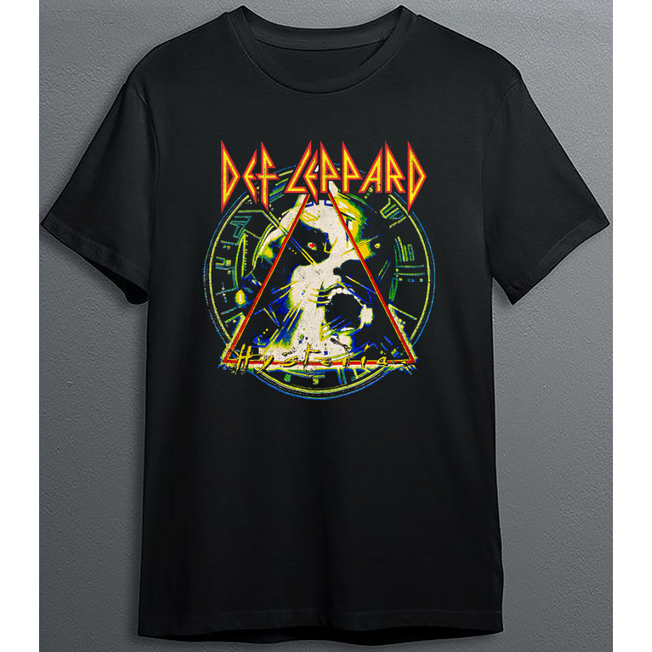 เสื้อยืด DEF LEPPARD HYSTERIA (2)