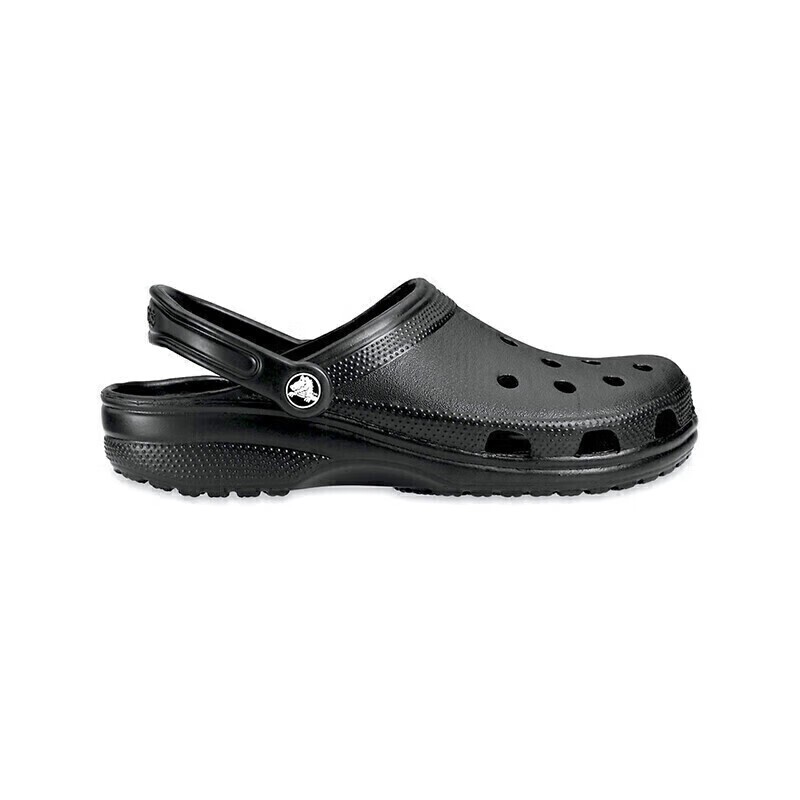 Sandal Crush Shimmer Clog สีชมพูเงาสําหรับผู้หญิงรองเท้าชายหาด