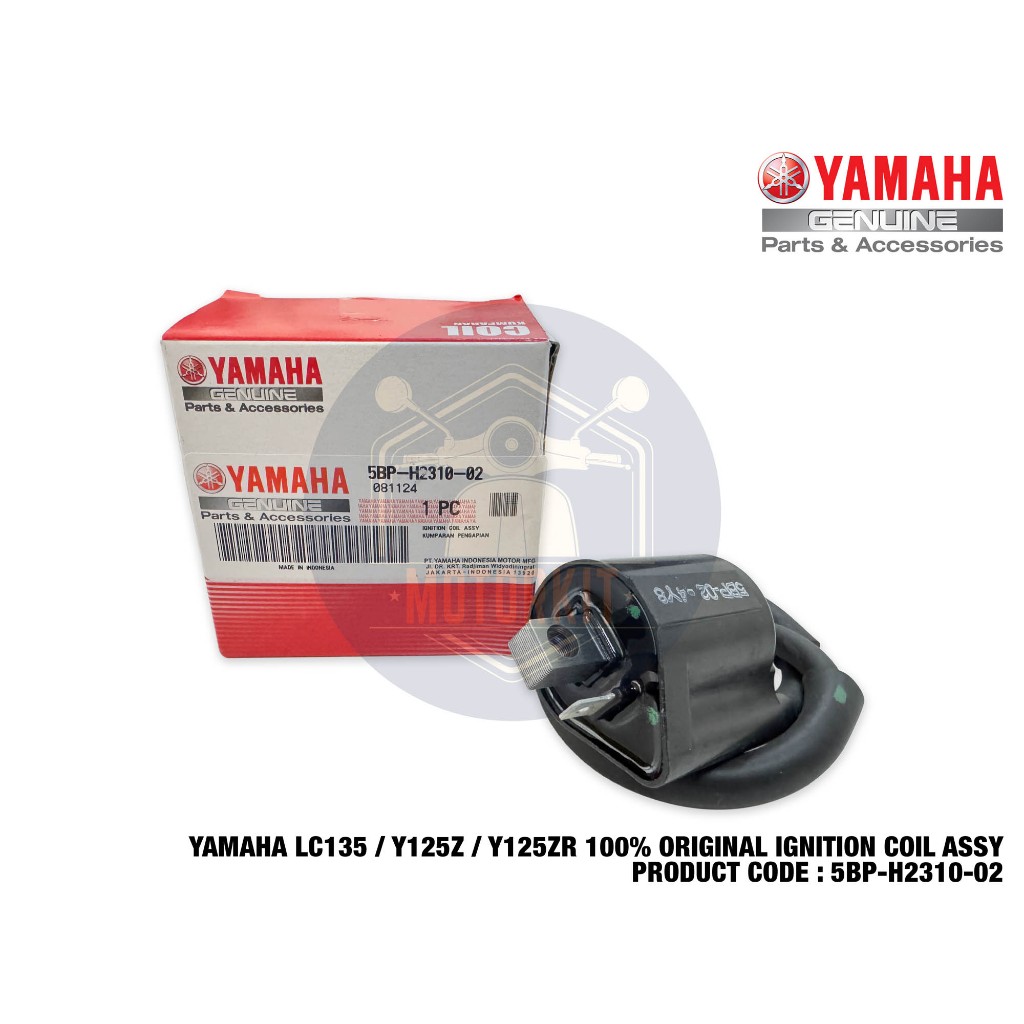 YAMAHA LC135 135LC V1 V2 V3 V4 V5 V6 V7 Y125Z Y125ZR PLUG COIL 5BP-H2310-01 02