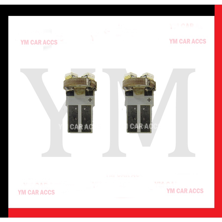 คุณภาพ 2 ชิ้น T10 5 4MD LED สีขาว Super Bright โคมไฟรถยนต์หลอดไฟ W5W, 194, 168, 2825, Foglamp, สัญญา