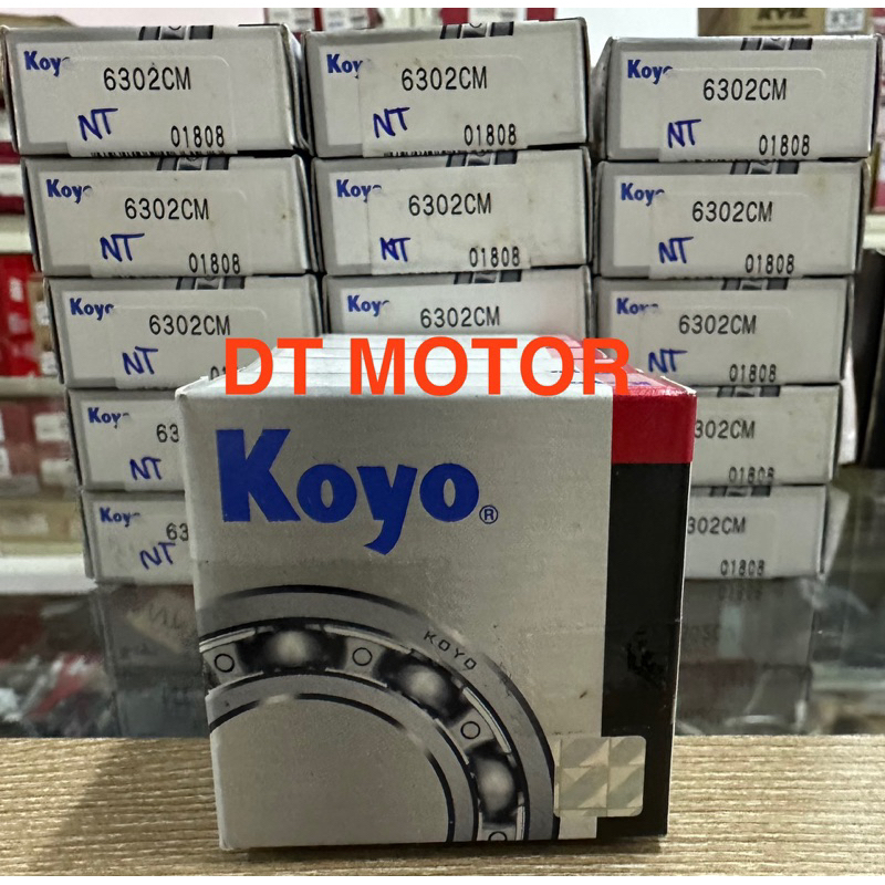 KOYO BEARING 6302CM/6204C3 (1 ชิ้น)