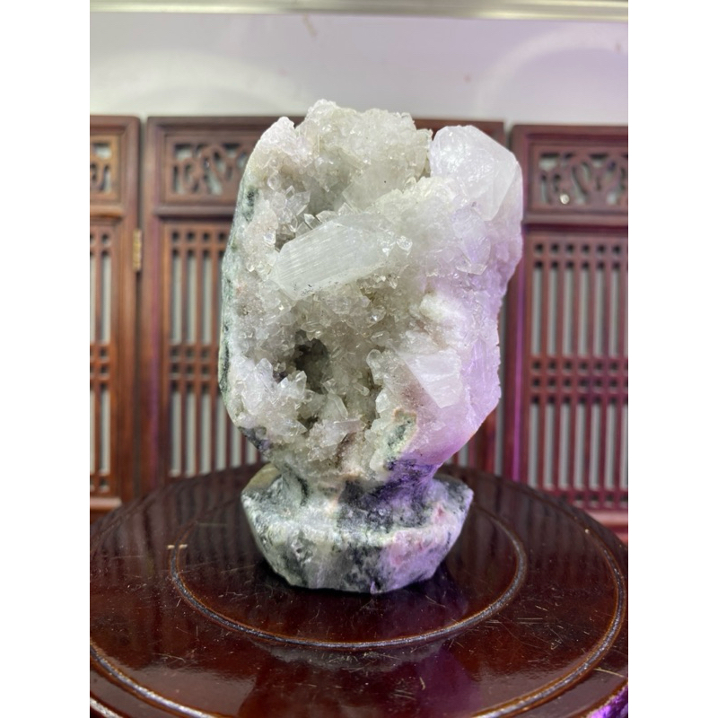 คริสตัล Apophyllite เกรดพรีเมี่ยม (ดวงตา April) - 338.6g