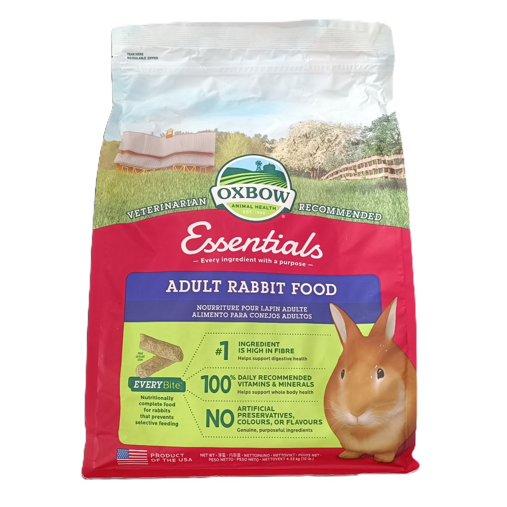 OXBOW Essentials อาหารกระต่ายโต 10LB