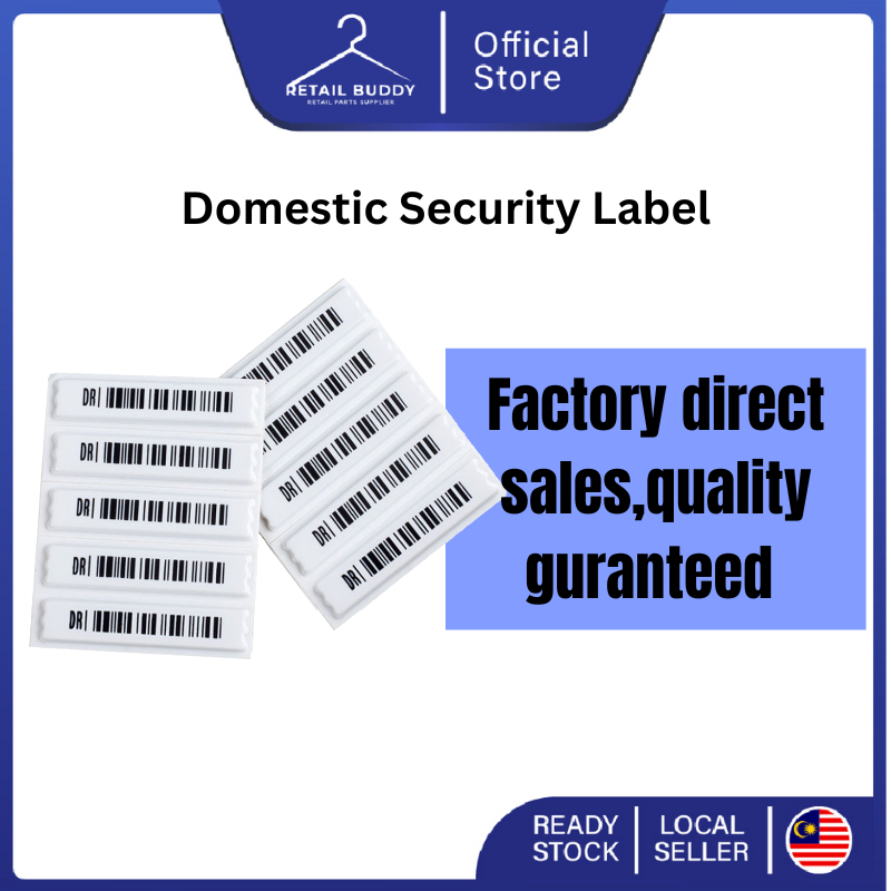 58KHz EAS Soft Security Tag เสียงป้ายแม่เหล็ก DR Anti-Theft Soft Label AM Anti-Theft Magnetic Strip สติกเกอร์