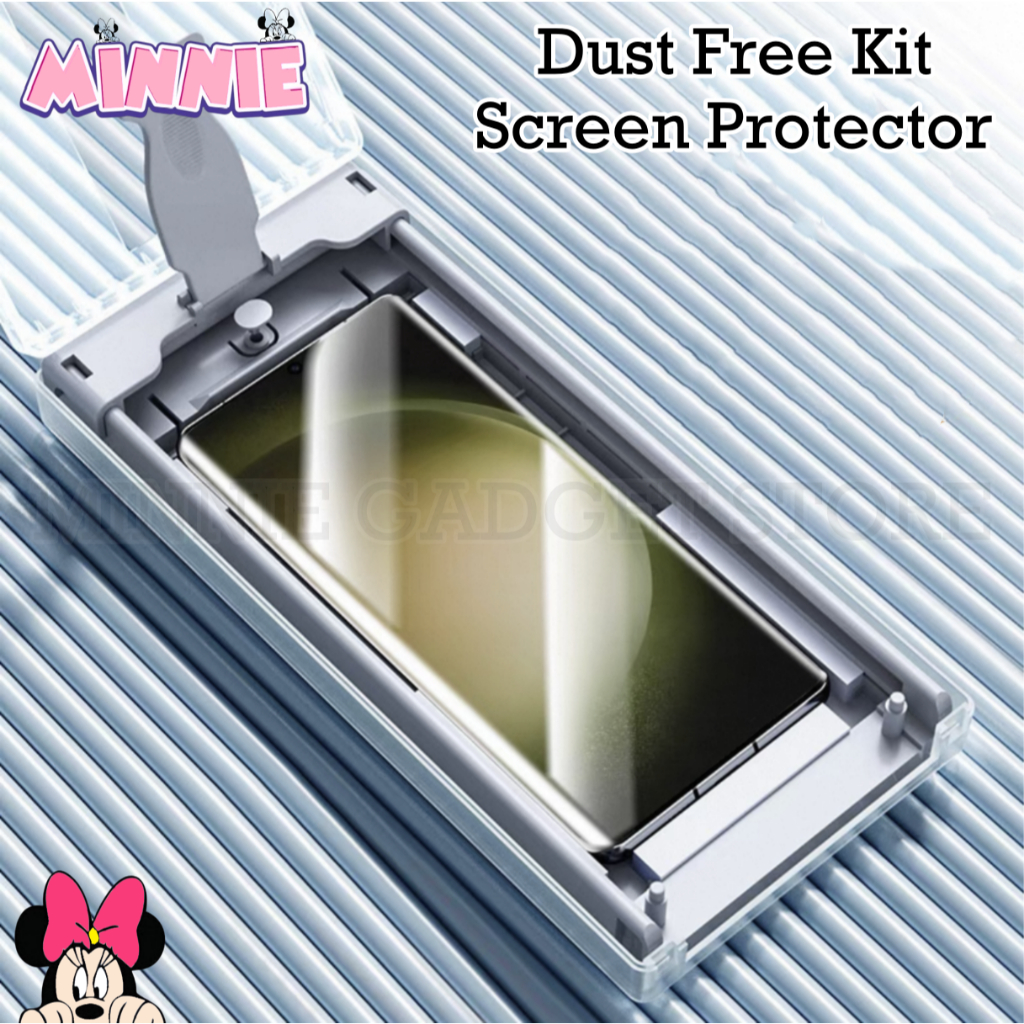 Samsung S24 Ultra / S23 Ultra / S22 Ultra Dust ฟรีชุดติดตั้งเครื่องมือป้องกันหน้าจอ 9H ฟิล์มเซรามิค