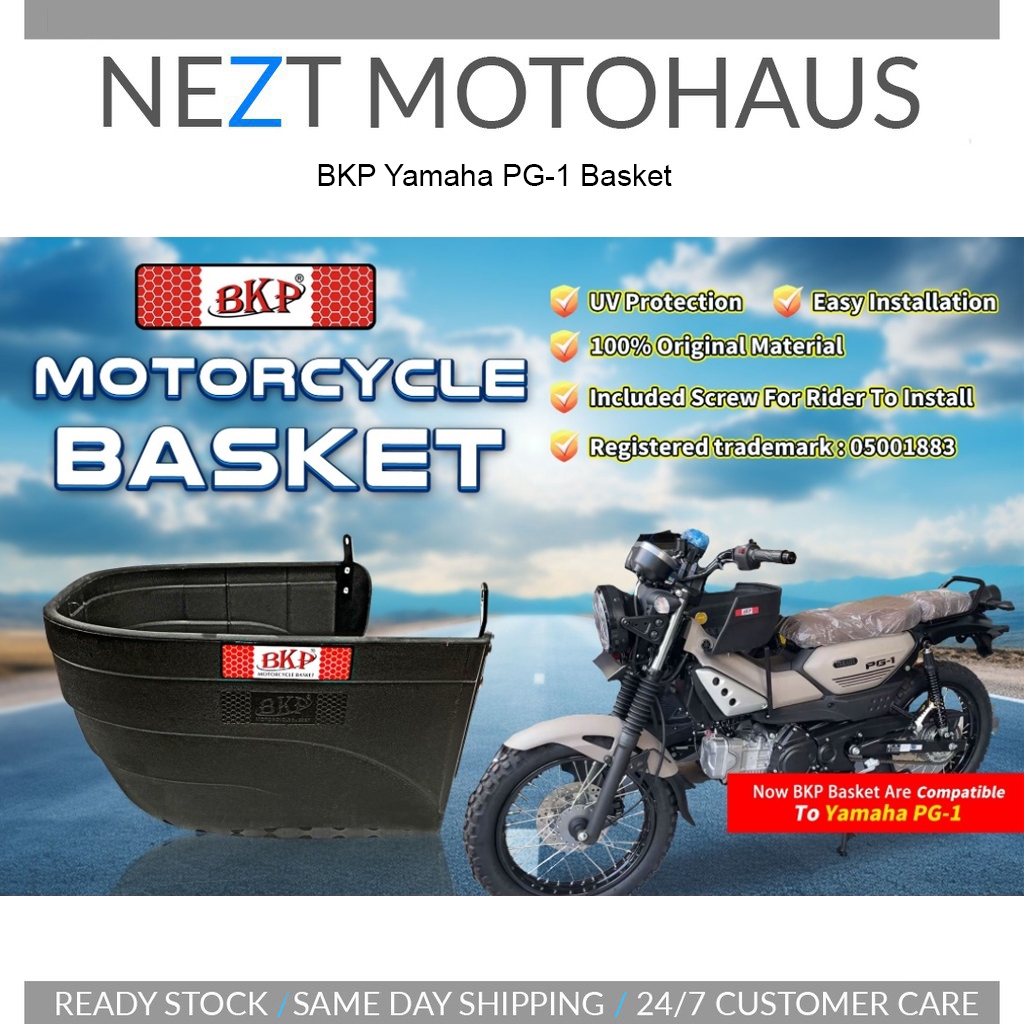 BKP Yamaha PG1 PG-1 ตะกร้าพลาสติกแข็ง