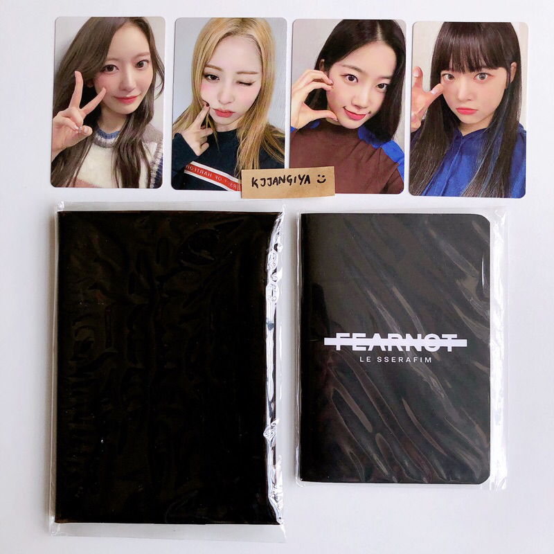 LE SSERAFIM Global Fanclub FEARNOT สมาชิกอย่างเป็นทางการ Photocard Sakura Yunjin Kazuha Eunchae