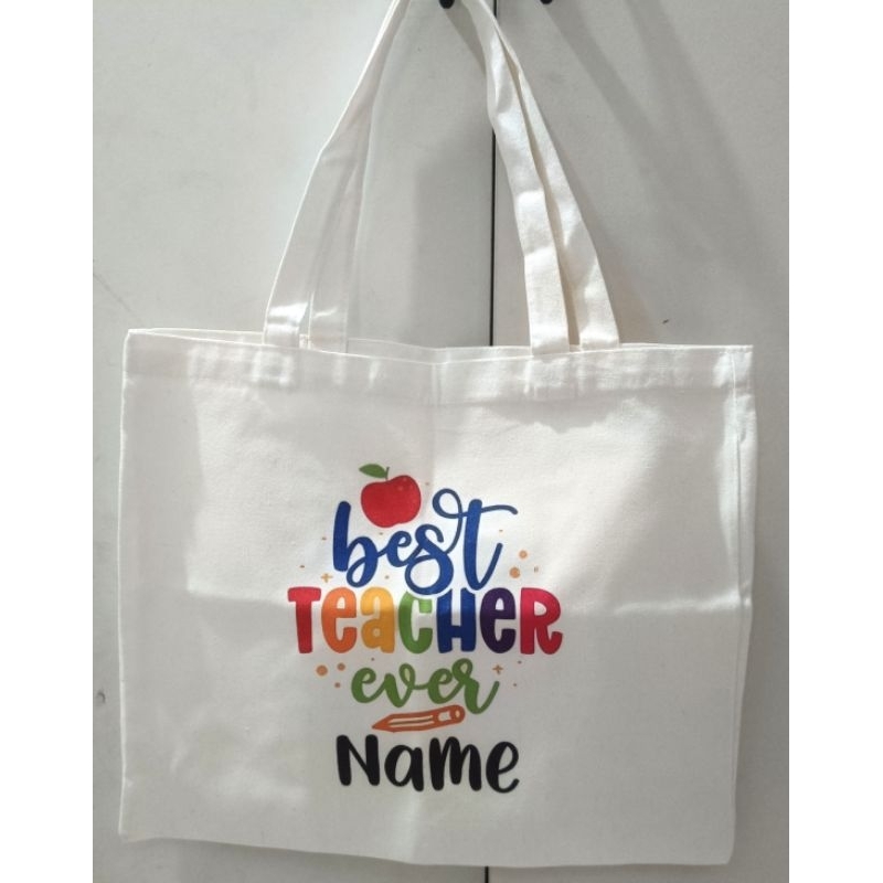 !!️!! STOK DEFECT BAG / BEG TEACHERS DAY / HARI GURU, CIKGU HADIAH CANTIK VIRAL PRINT