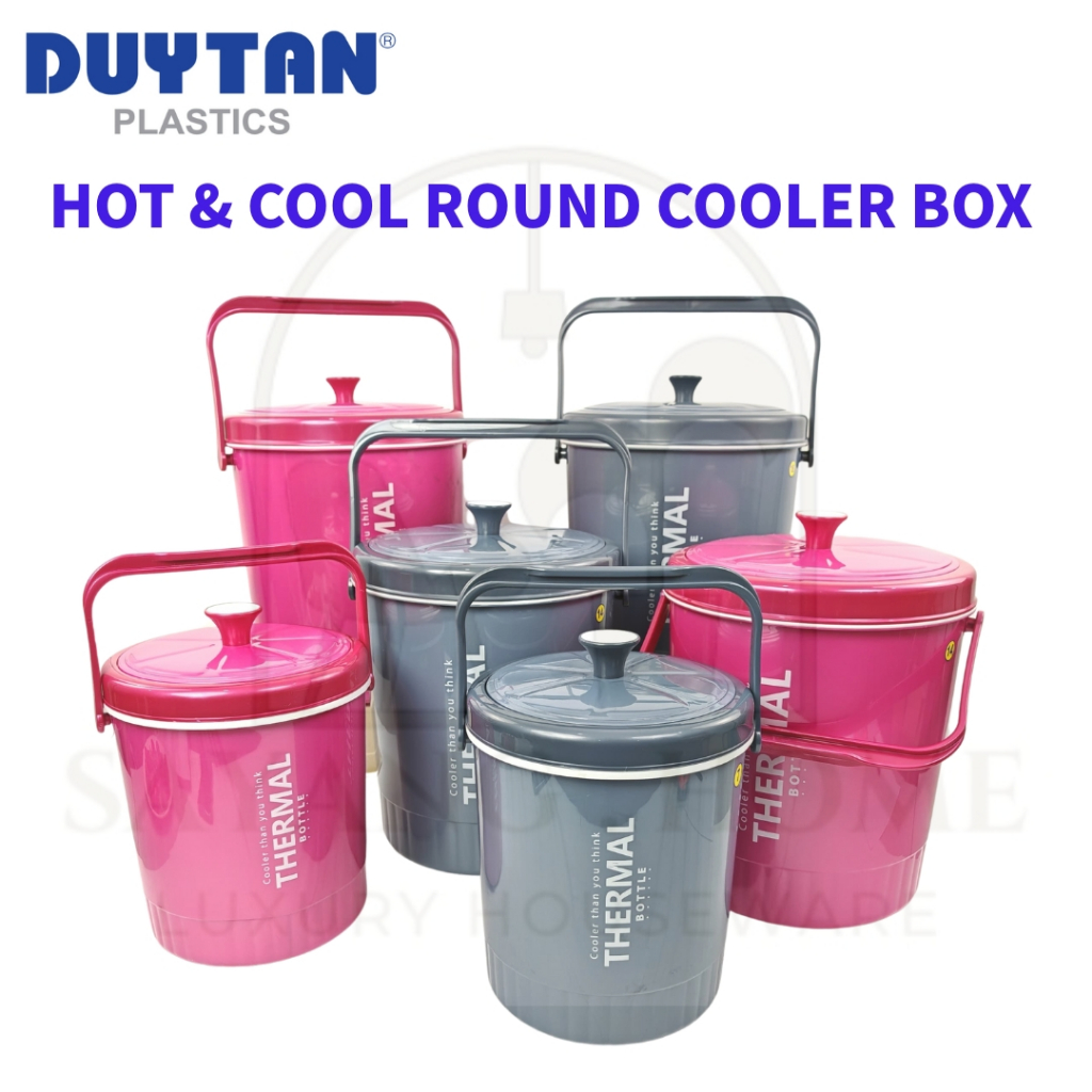 Duytan Mastu 7/14/18LT Baldi Penbat haba Tropica Round Cooler Box 桶冰 Made in Vietnam DT0548/0551/055