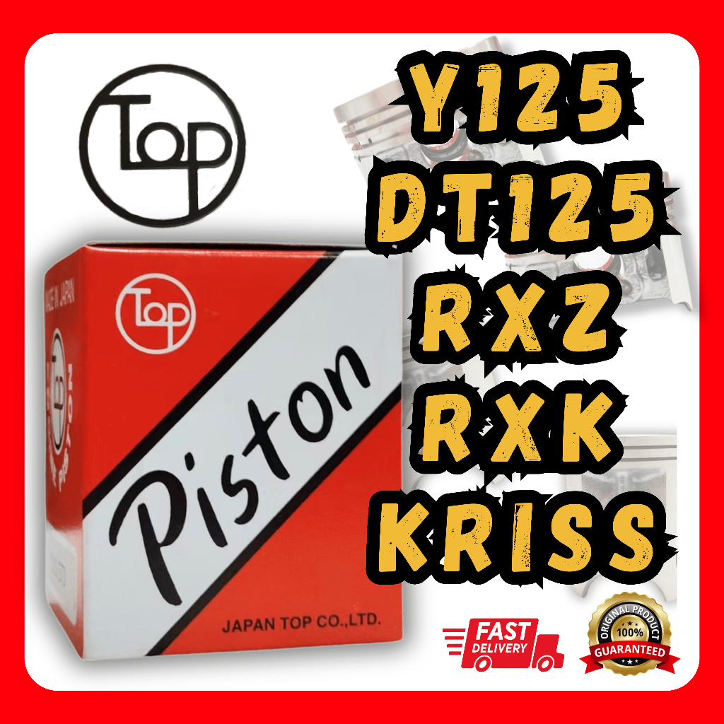 เครื่องยนต์ชั้นนํา PISTON STD~400 Y125Z DT125 RXZ RXK KRISS110