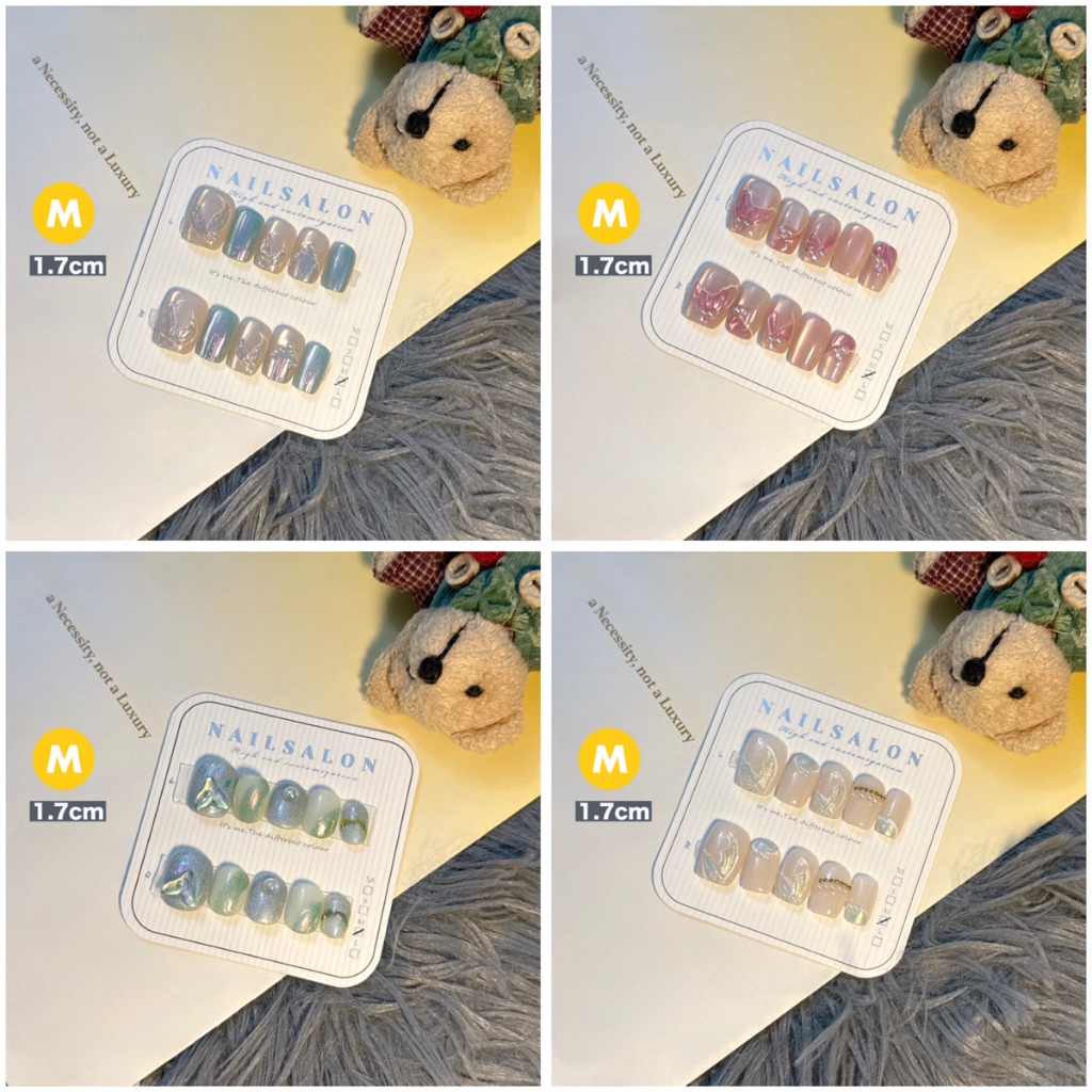 Size M Nails 1.6cm/1.7cm 穿甲 M ขนาด (ตอนที่ 5)