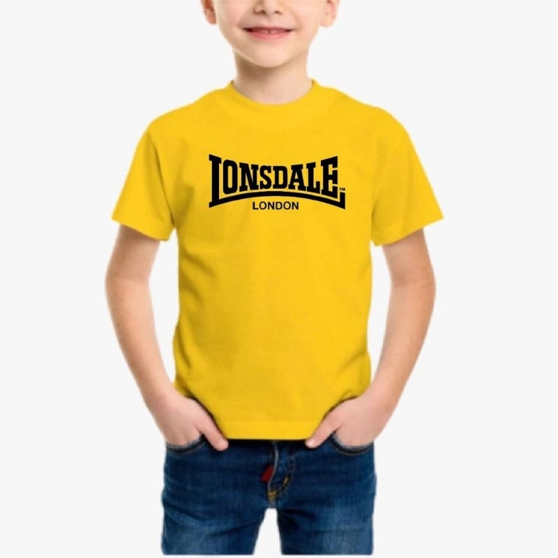 BAJU BUDAK L0NSDALD L0ND0N UNISEX KIDS SHORT SLEEVE T-SHIRT 100%COTTON 1-14YEARS PREMIUM QUALITY 190
