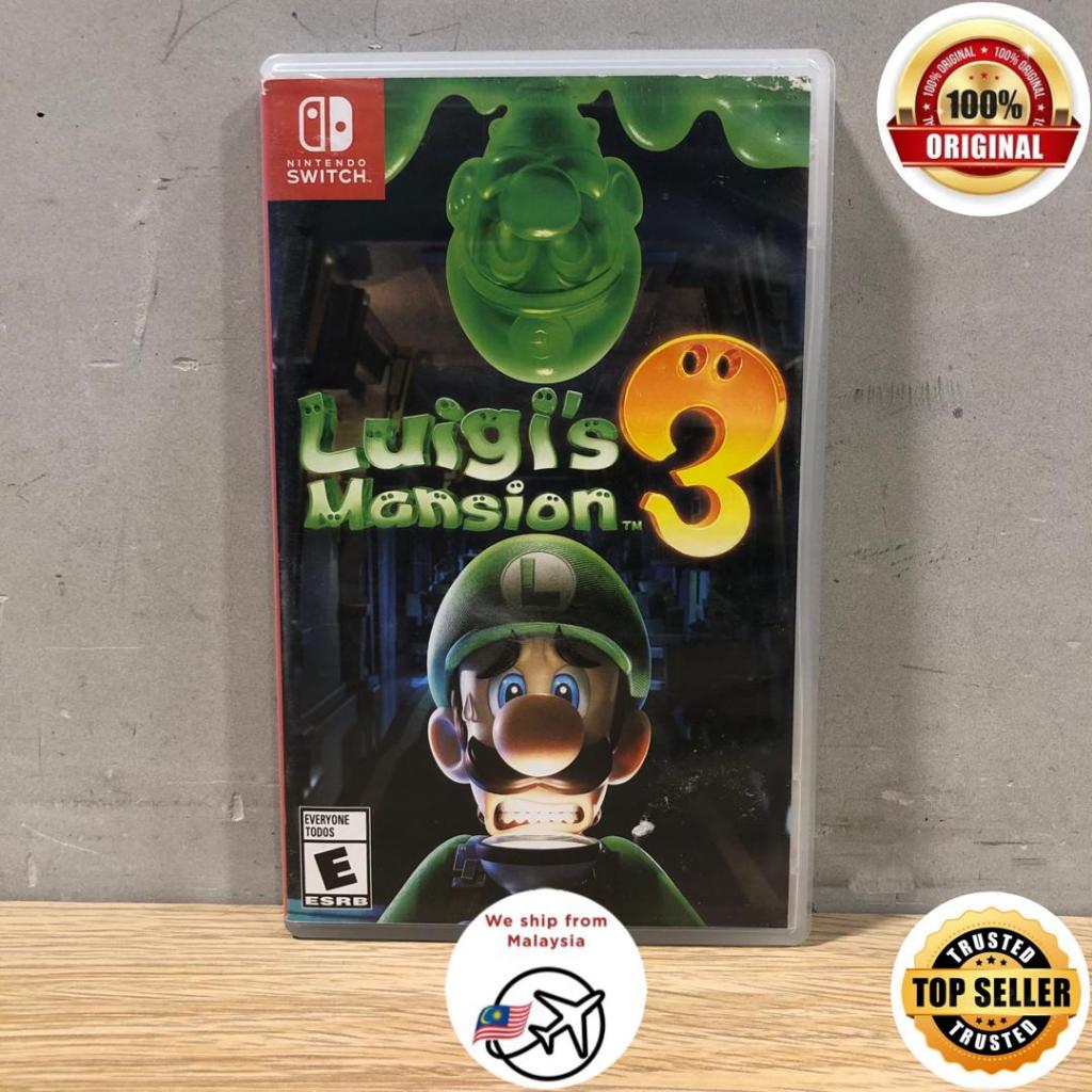 กล่องครอบ Nintendo Switch Luigis Mansion 3 / Kotak Penutup Use