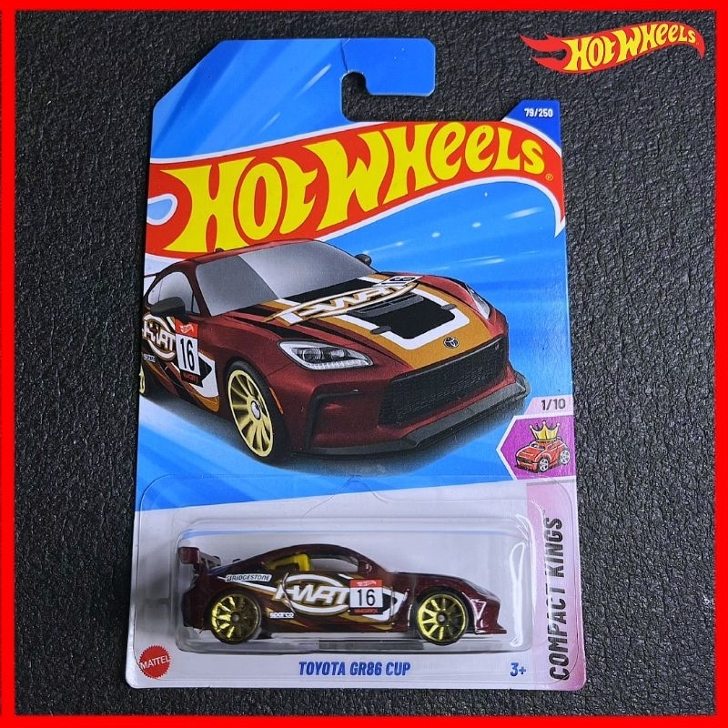 Hotwheels Toyota GR86 Cup 2025 ใหม่ล้อร้อนรถ JDM Toyota GT86 รถแข่ง Hotwheel Street รถ GR 86 Toyota 