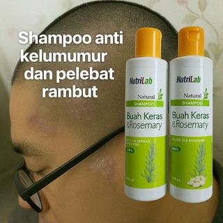 {BELI 1 FREE 1} SET LENGKAP MINYAK BUAH KERAS+SHAMPOO BUAH KERAS ASLI