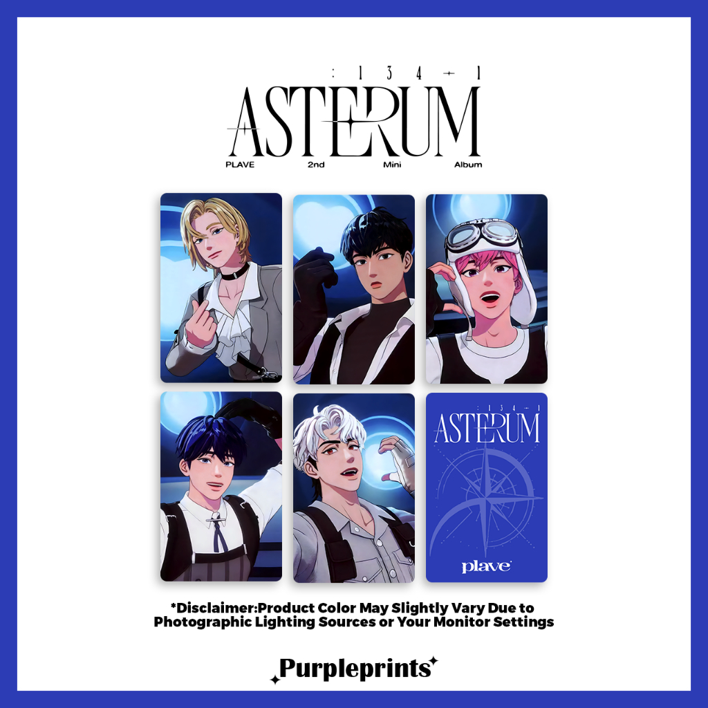 PL.AVE ASTERUM 134-1 CU X PLAVE Unofficial Fanmade Kpop Photocards