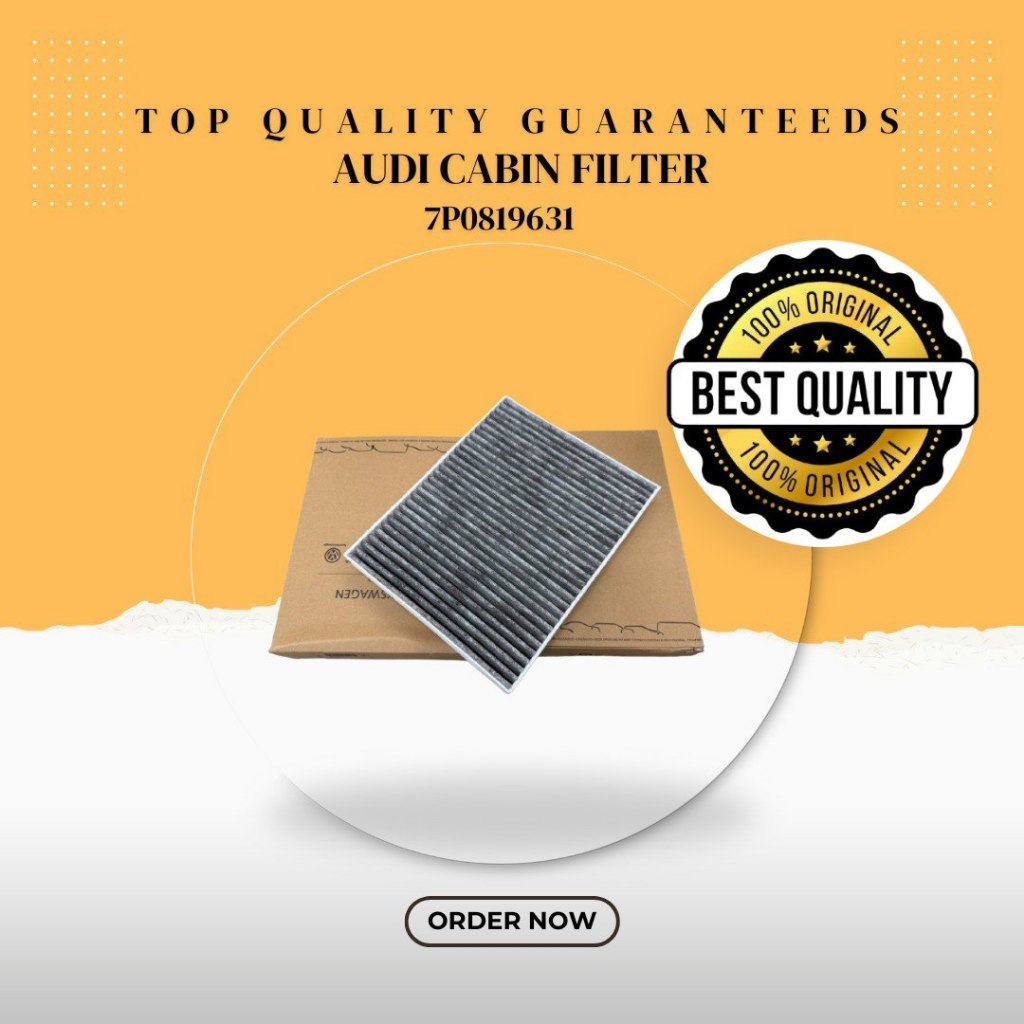 7P0819631 Volkswagen Touareg 7P Porsche Cayenne 958 92A กรองอากาศคาร์บอน Porsche Cayenne 958 92A