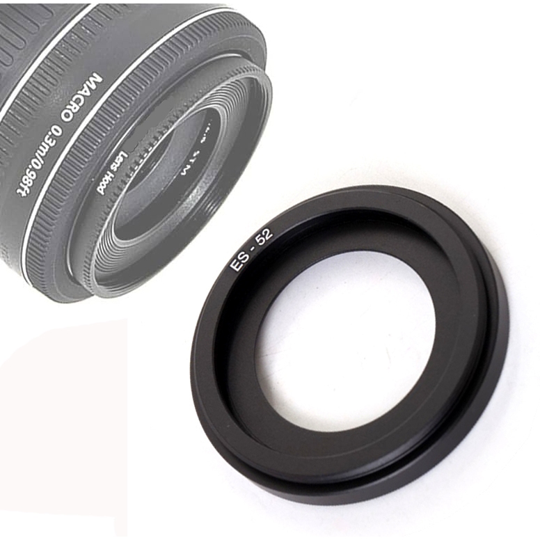 เลนส์โลหะ ES-52 Sun Shade สําหรับ Canon EF 40 มม.f/2.8 STM EF-S 24 มม.f/2.8 STM เลนส์ Mirrorless กล้