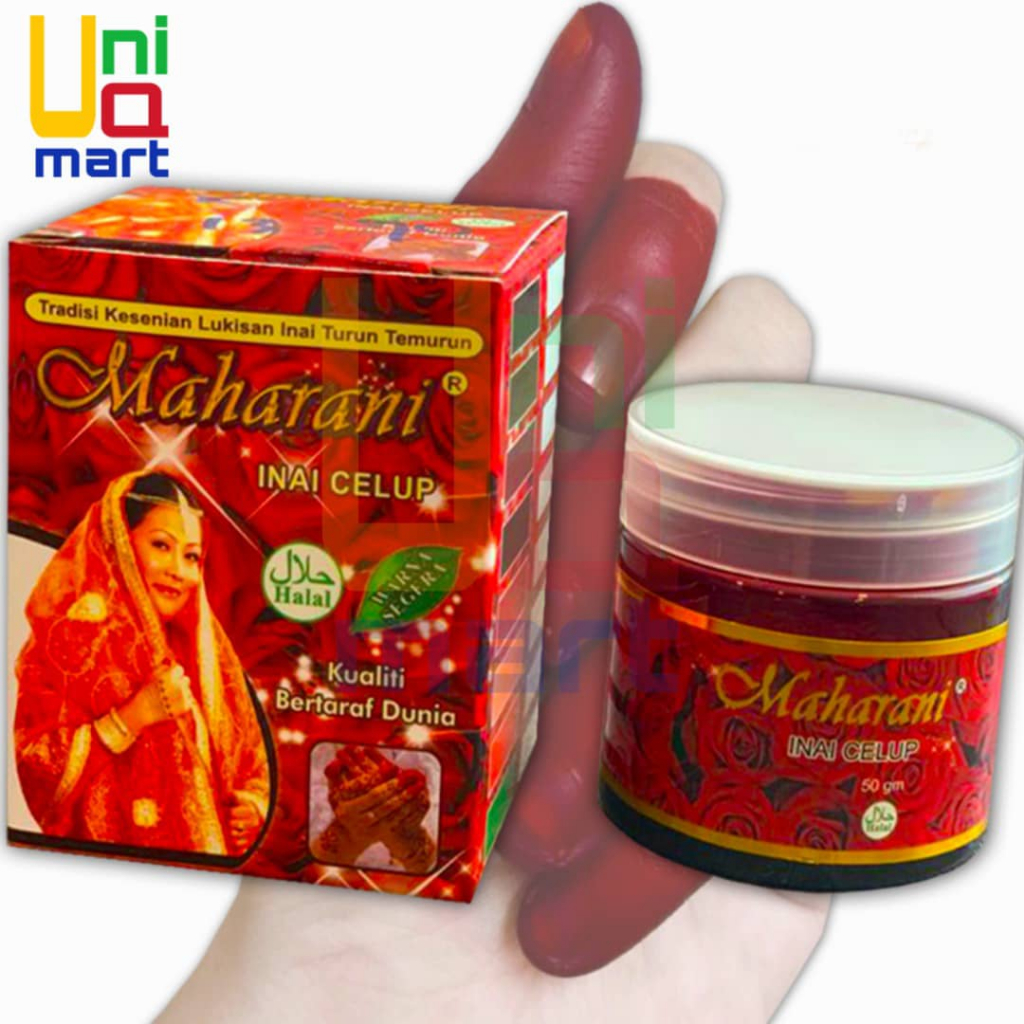 MAHARANI HENNA CONE,HENNA PASTE,NAIL HENNA และ INAI CELUP