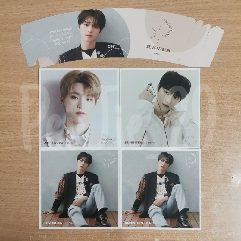 SEVENTEEN Japan Handshake Entry Card, HMV Cupleeve Dino