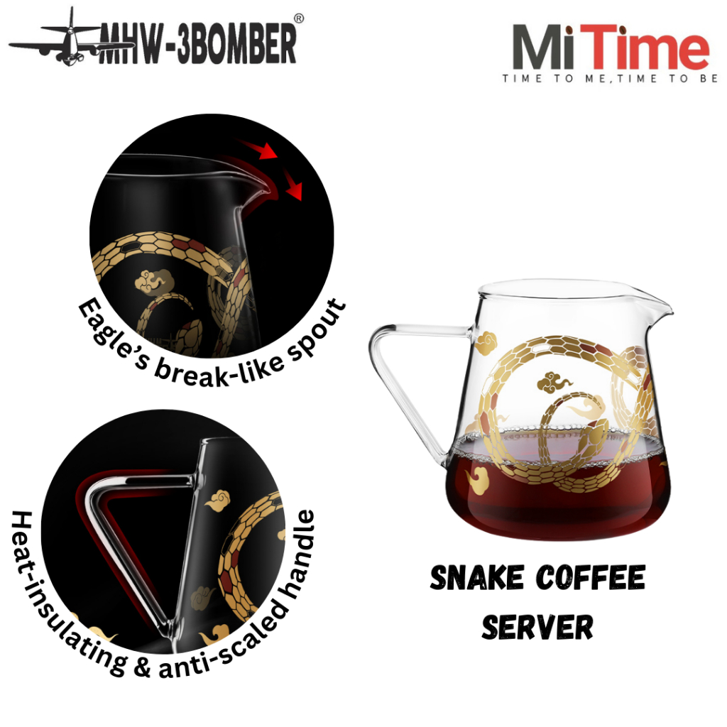 MHW-3BOMBER Elf Coffee Server – Year of the Snake Limited Edition